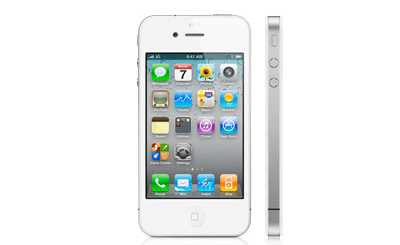 Белый iPhone 4. Фото (с) Apple для прессы