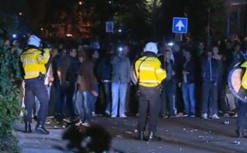 Обычная домашняя вечеринка повлекла за собой беспорядки в Голландии