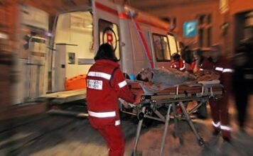 Восемь пострадавших в крупной аварии возле Эрфурта