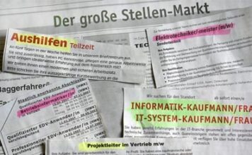 Количество безработных в Германии уменьшается