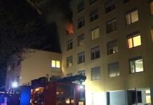 В Алльгой во время пожара в больнице умер пациент