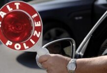 Из-за опасности возгорания полиция остановила недалеко от Штутгарта два автобуса