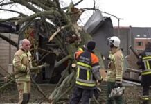 Ущерб от урагана в Германии составил 500 миллионов евро