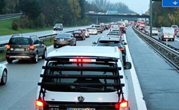 Мюнхен является столицей автомобильных пробок в Германии