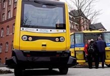 Микроавтобусы без водителей уже ездят в Берлине