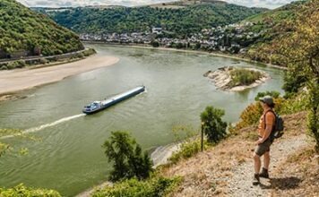 Засуха в октябре: рекордно низкий уровень на Рейне, Шпрее течёт в обратном направлении