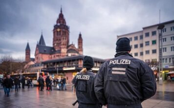 Полиция в Гессене контролирует соблюдение правил, связанных с коронавирусом