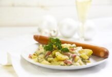 Картофельный салат – рождественская классика