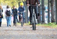 Акция в Касселе: вокруг света на велосипеде