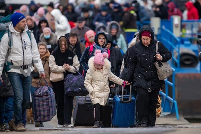 Беженцы из Украины