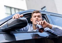 За рулем подшофе