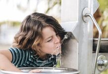 В центре города Майнца появился фонтанчик с питьевой водой