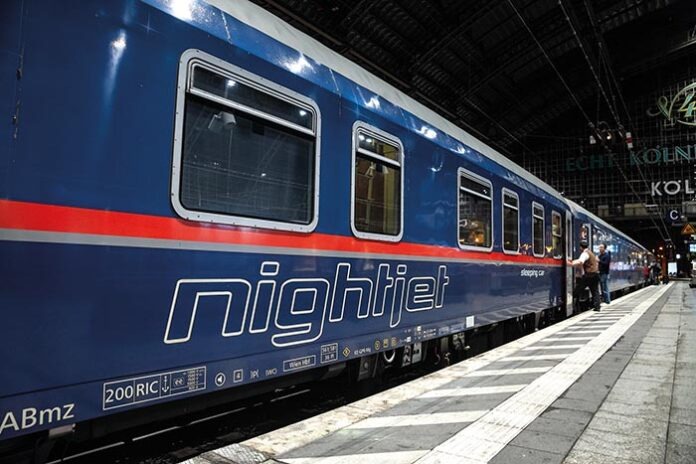 COLOGNE, GERMANY - NOVEMBER 8, 2022: Selective blur on the Night