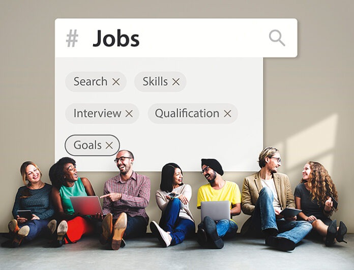Recruitment employment search engine tags