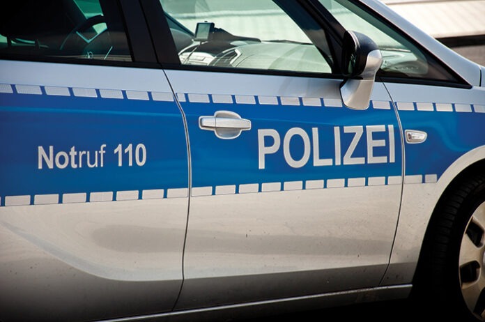 Polizeiauto von der Seite