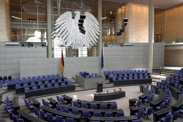 plenarsaal deutscher bundestag