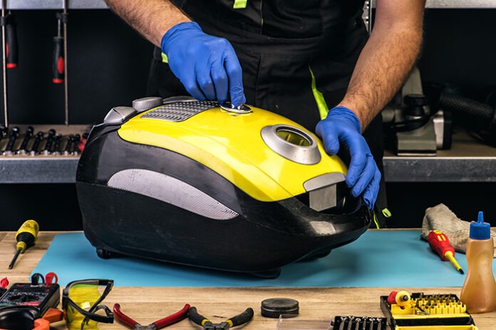 repair of home appliances in the service center