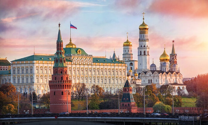 Кремль рассвет встречает Kremlin welcomes