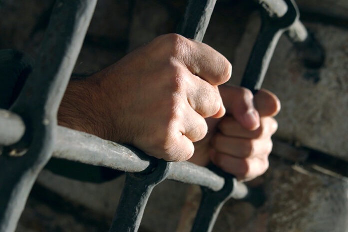 imprisoned