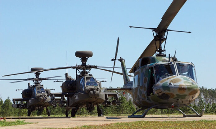 apache helicopters